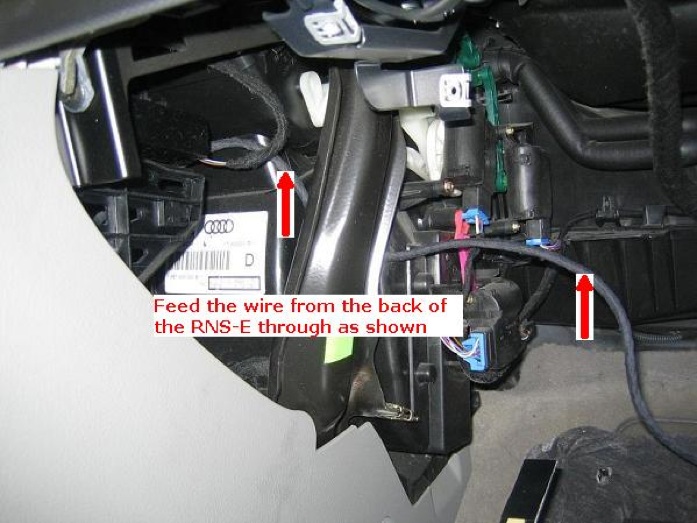 Wire feed BT Audi