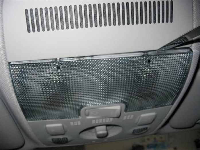 Audi A4 map light